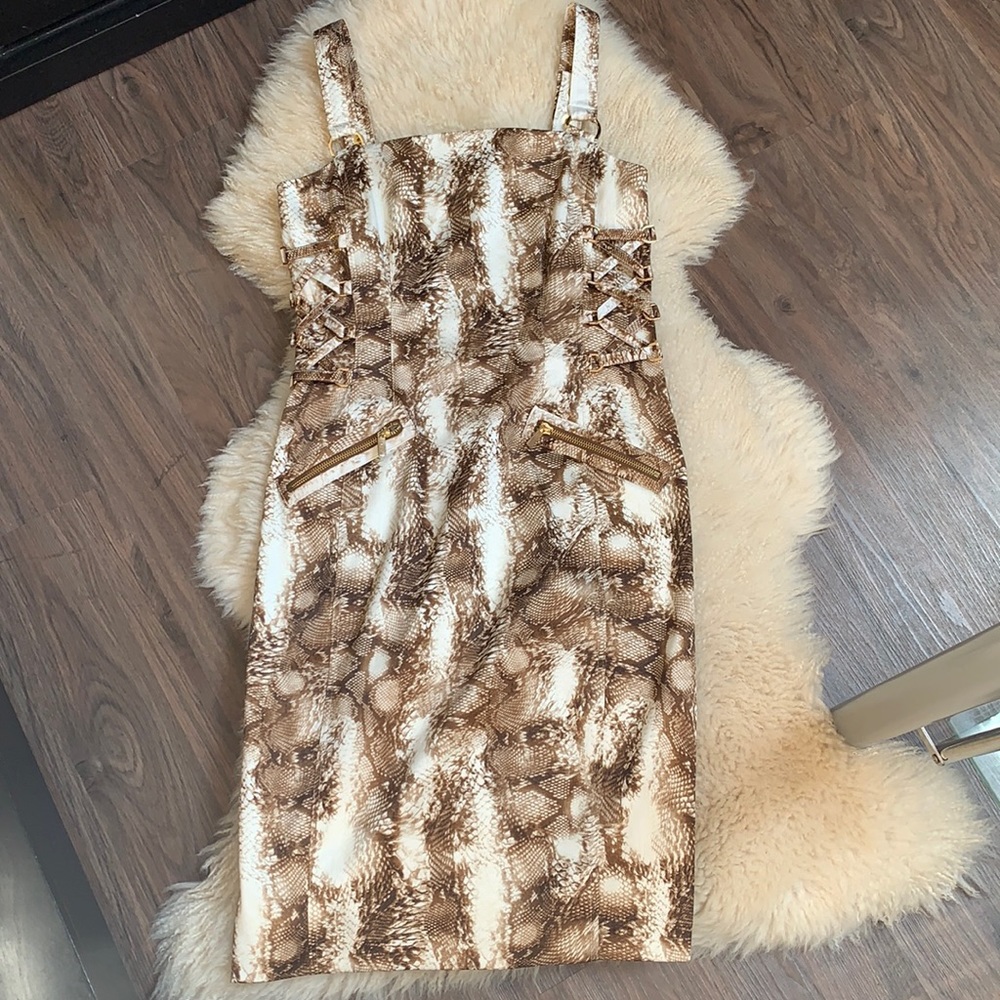 👗 BRAND NEW Snake Print Dress NWT